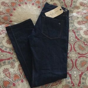Rag & Bone 19X Low Rise Slim Straight Leg Jean